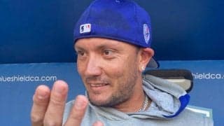 ドジャース－Ｂジェイズが異例の展開に　九回にともに野手が登板する珍光景　昨季のＷＳリターンマッチが衝撃の結末