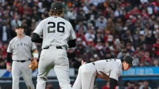 【巨人】増田陸、２度目の失策　上空の強い風に打球流され捕球できず