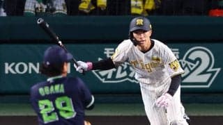 【阪神】福島圭音、甲子園初打席初安打マーク　続く５回も中前打　本拠地開幕戦２打席連続の快音