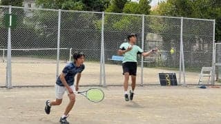 「第43回むさしの村チェリージュニアテニストーナメント」18歳以下男女ダブルスの優勝者が決定