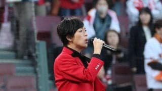 【広島】岡本幸太、地元広島で「君が代」初斉唱「夢を見ているよう」歌の世界でテッペン目指す