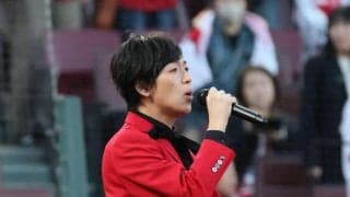 【広島】岡本幸太が「君が代」を初斉唱「僕も負けないよう歌の世界でてっぺん目指し」