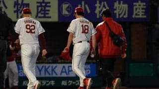 楽天・前田健太は「右ふくらはぎのつり」　無失点投球も4回途中に緊急降板…球団発表