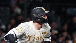 【阪神】佐藤輝明がジェット風船に「想像以上にうるさい。ちょっと気になった」慣れ必要か