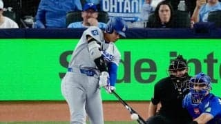 大谷翔平、先制打で5連勝に貢献　ヒヤリの場面も…42試合連続出塁で日本記録にあと「1」