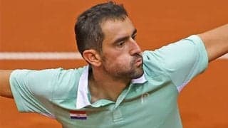  37歳チリッチ 11度目の初戦突破 