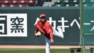 広島　３年目の左腕・高が１軍合流　現状ブルペン陣の左腕はハーンと森浦のみ　益田が１軍練習に姿見せず