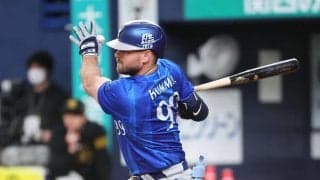 【DeNA】ヒュンメル幻の来日初アーチ　右翼ポール際に大飛球も判定覆りファウル→三振で激怒