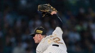 【阪神】新外国人左腕ルーカス、２回は完璧！　岩田幸宏、増田珠、赤羽由紘を３者連続三振！