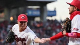 【広島】初先発の森翔平、要所締め７回無失点　ファビアン、菊池のファインプレーにも助けられる