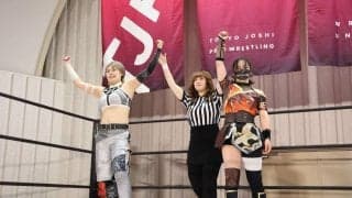 【東京女子】インター前哨戦でハットリ桜が勝利も王者・鈴芽「このベルトと一緒に帰ってきます」