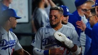 父が急逝…ドジャース・ロハス出場決断への思い「僕がプレーするのをとても楽しみに…」