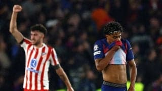 【欧州CL】Ａマドリード、10人のバルサに２－０先勝　グリーズマン古巣相手に「美しい経験」