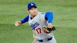 ド軍は痛恨逆転負け　大谷翔平は6回1失点も2勝目ならず、日本人1位タイの43戦連続出塁も