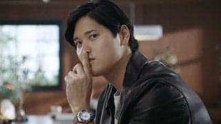 大谷翔平、茶目っ気たっぷりの“ポーズ”　カメラ目線で激レア…ファン悶絶必至の新CM