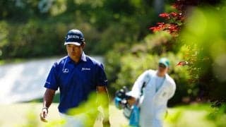 「14番で全部壊れた」アプローチに不満顔も…松山英樹は2度のダボピンチしのぐ