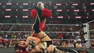 日本人女子レスラー 米マットでボコボコ