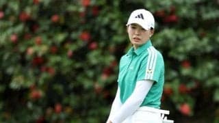 渋野日向子　１オーバー５７位発進に「難しいラウンドだった」　