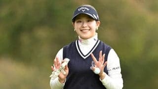 脱エイムポイントの吉田鈴が今季初の60台「良い日もちょっとずつズレを修正したい」