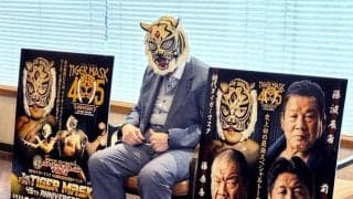 佐山サトル「誰よりも心強い」　藤波辰爾＆前田日明＆藤原喜明と競演  ４・２８タイガーマスク４５周年イベント