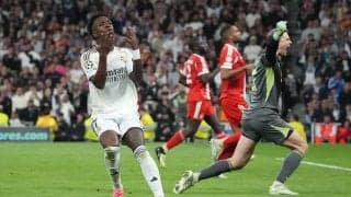 “レアルvsバイエルン”欧州最高峰のベルナベウに潜入！ 日本戦欠場のベリンガム＆ケインが激突！ ヴィニシウスの前に立ちはだかった守護神のノイアー！ スターたちの競演！