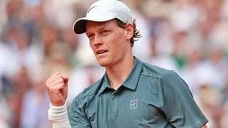  シナー BIG3に次ぐ20連勝で4強 