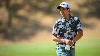 スイングにぴったりな結婚指輪とともに 石坂友宏が狙う“新婚ツアー初優勝”