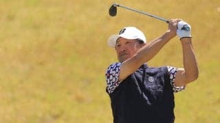70歳の倉本昌弘がエージシュート「69」で2打差3位 太田祐一が首位で最終日へ