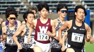 早大ルーキーの新妻遼己は１５００Ｍで１７着「シニアで勝負できないのは自分の弱さ」…金栗記念