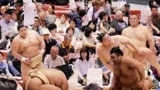 大関復帰の霧島が本格稽古再開「懐かしい。いい力になります」巡業先で藤凌駕に１０勝３敗、アナウンスに会場沸く