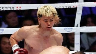【ボクシング】那須川天心、涙の９回TKO勝ち「泣いてない、勝つってこんなうれしいんですね」