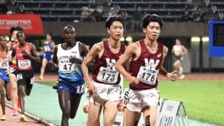 早大は鈴木琉胤が自己新、増子陽太がＵ２０日本新の快走　鈴木「自己ベストという形で示せて良かった」…金栗記念