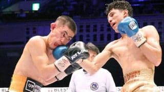 〝逆輸入ボクサー〟秋次克真　接戦も判定負け　日本デビューでプロ初黒星　応援駆けつけた家族に勝利届けられず