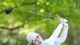 最終日ハーフ終え小林光希、岡山絵里、呉佳晏が首位　安田祐香ら６人が１打差追走