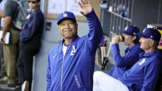 ドジャース　ディアス不在でロバーツ監督継投策ピタリ！九回２死から誕生日のベシア投入で逃げ切る　スコット－トライネンが無失点　ドライヤーは３連続Ｋ