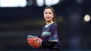 「改めて大人っぽくなったなぁ」エスコン始球式登場の美人アスリートにＳＮＳ反響「綺麗」「かわよい」