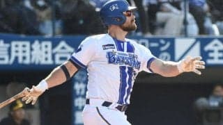 ＤｅＮＡ・ヒュンメル　四回に反撃の来日１号！幻の１号となった８日・中日戦から４日後　バックスクリーンへ豪快アーチ「とにかくスタンドに入ってくれてうれしい！」