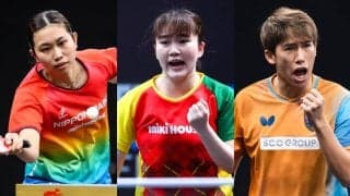 大藤沙月がカットマン・佐藤瞳とのチームメイト対決　2年ぶりV狙う吉村真晴は中国の19歳新星と激突　日本勢がタイトルかけた大一番【WTTコンテンダー太原】