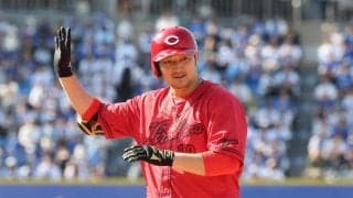 【広島】床田寛樹、シンカーをとらえて技あり中前タイムリー　野手さながらのバットさばき