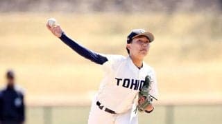 東北福祉大・清家準がリーグデビュー戦白星　２日前に先発告知も「緊張なくいつも通り」