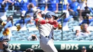 広島新井監督長男の関学大・新井亮規浩が初打席初安打含む２安打　甲子園で「Ｈ」ランプともす