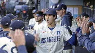 大谷翔平　今季初本拠地＆先頭弾　９年ぶり再会、日本ハム先輩・増井浩俊氏“お願い”即回答　直近７戦４発、連続出塁「４５」継続