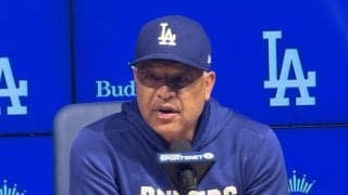 守護神ディアスは「黄色信号」　本人は問題なし強調も…ド軍監督は慎重「日々の経過観察」