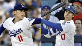 大谷翔平「１番ＤＨ」　サイ・ヤング賞２回剛腕デグロムと初対決　佐々木朗希が３度目登板　休養スミスに代わってチーム３冠パヘスが３番起用　両軍ラインアップ発表