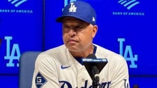 ロバーツ監督、大谷翔平の3出塁を称賛「いい打席を」　デグロム粉砕5号に感動「特に最初は」