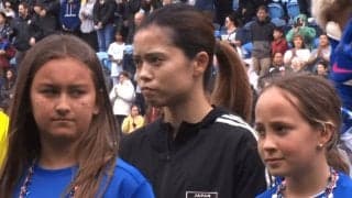 「うまい」長谷川唯、“超絶ターン”で世界女王アメリカを翻弄！「はっや」苦しい局面を華麗に打開してチャンス演出