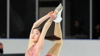 【フィギュア】千葉百音、将来は「スポーツを支える仕事に就けたら」　木下グループの入社式で新入社員へ祝福の舞