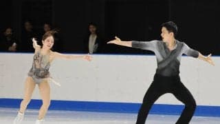 【フィギュア】「りくりゅう」の三浦「頭が真っ白になって…」　新入社員３３３人にサプライズのエール、木原は“ノーミス”に「２人でコメントを練習して、呪文のように唱えて…」