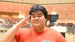 海上自衛隊から力士「今がチャンス」23歳が異例転身　宇座寿音が新弟子運動能力検査合格