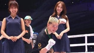 「感極まりました」天心戦で話題の小顔ショートカット美女に反響「オーラが桁違い」「勘弁してください」